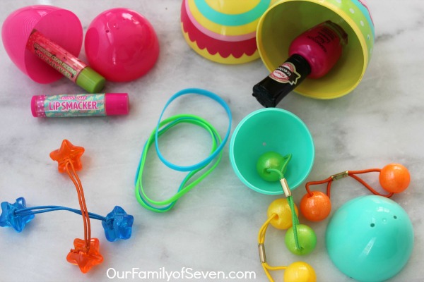 20+ Non-Candy Easter Egg Filler Ideas- Great ideas for babies, kiddos, teens and adults.