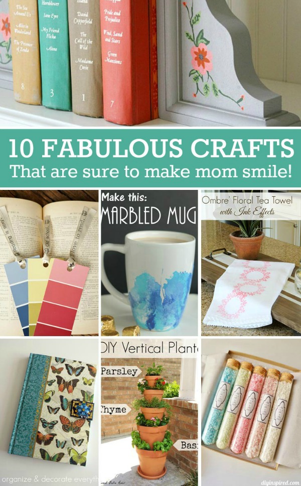 Fabulous Mother's Day Gift Ideas - DIY Gifts and Great Gifts to Buy!