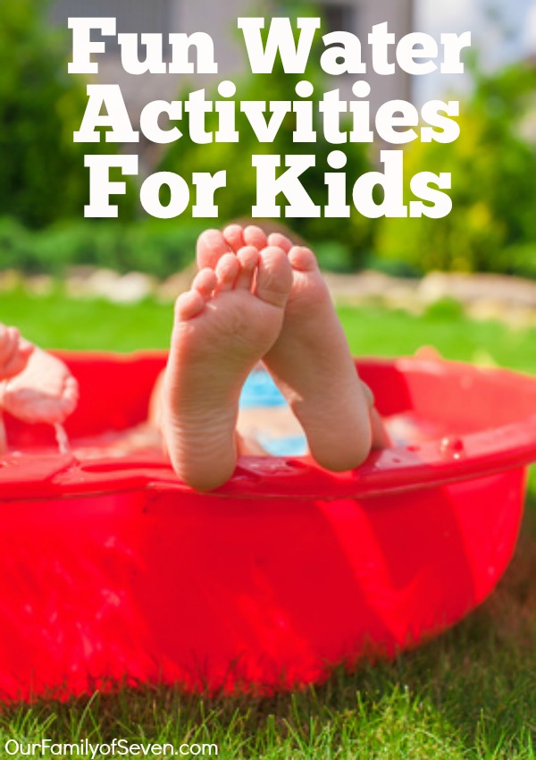 25 Fun Water Activities For Kids- Knockout summer boredom with these fun water play ideas.