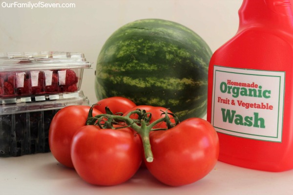 How to make your own fruit and vegetable wash with a few simple ingredients