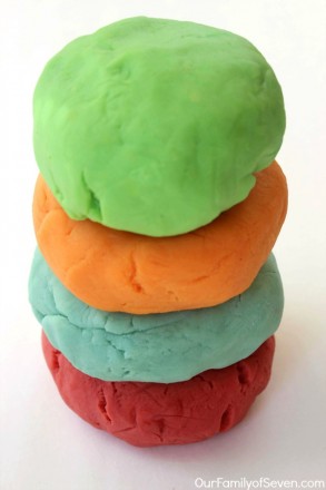 Kool-Aid Play Dough - OurFamilyofSeven.com