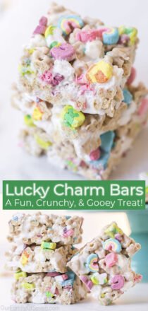 Lucky Charms Bars - OurFamilyofSeven.com