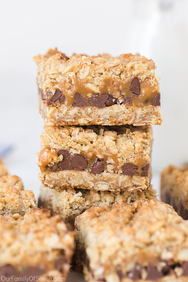 Carmelita Bars stacked