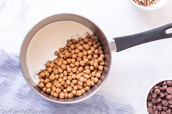 Caramel filling for cookie bars