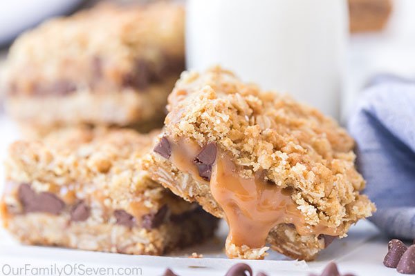 Gooey cookie bars