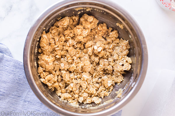 Crumb topping for Carmelita Bars