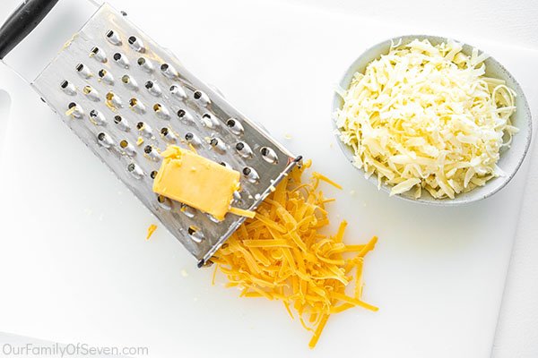Shredding more cheese