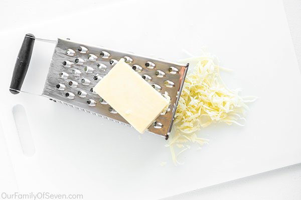 Shredding cheese