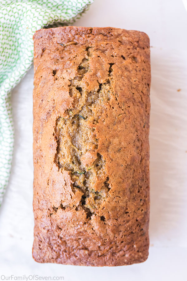 Loaf Homemade Zucchini Bread