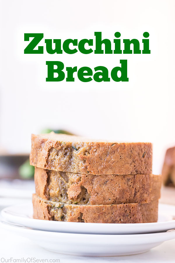 Text on image Zucchini Bread